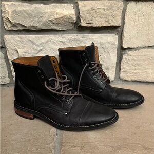 COLE HAAN MENS LACE UP BOOTS, SZ 12